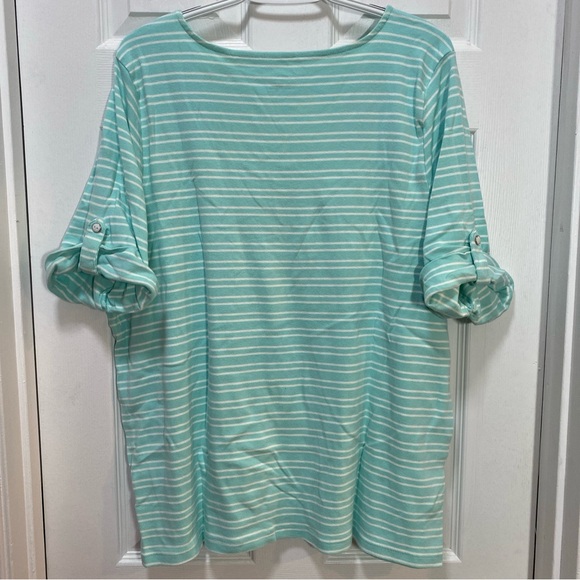 Lot Of 5! Womens Size 2X Pullover Shirts : CJ Banks Jones New York Nine West Etc - Picture 12 of 16